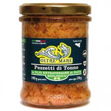Pezzetti di Tonno in EVO in vetro