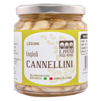 barattolo di fagioli cannellini lessati