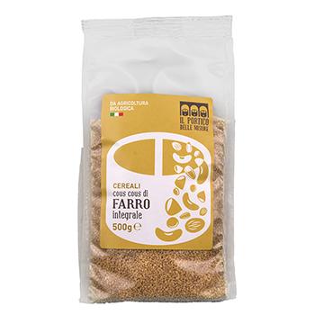 confezione di cous cous di farro integrale