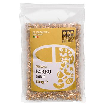 confezione di farro perlato in chicchi