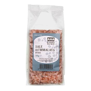 confezione di sale dell'Himalaya grosso