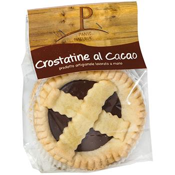 confezione di crostatine al cacao